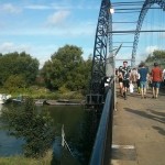 Reading Festival Thames Bridge