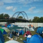 Reading Festival Thames Bridge