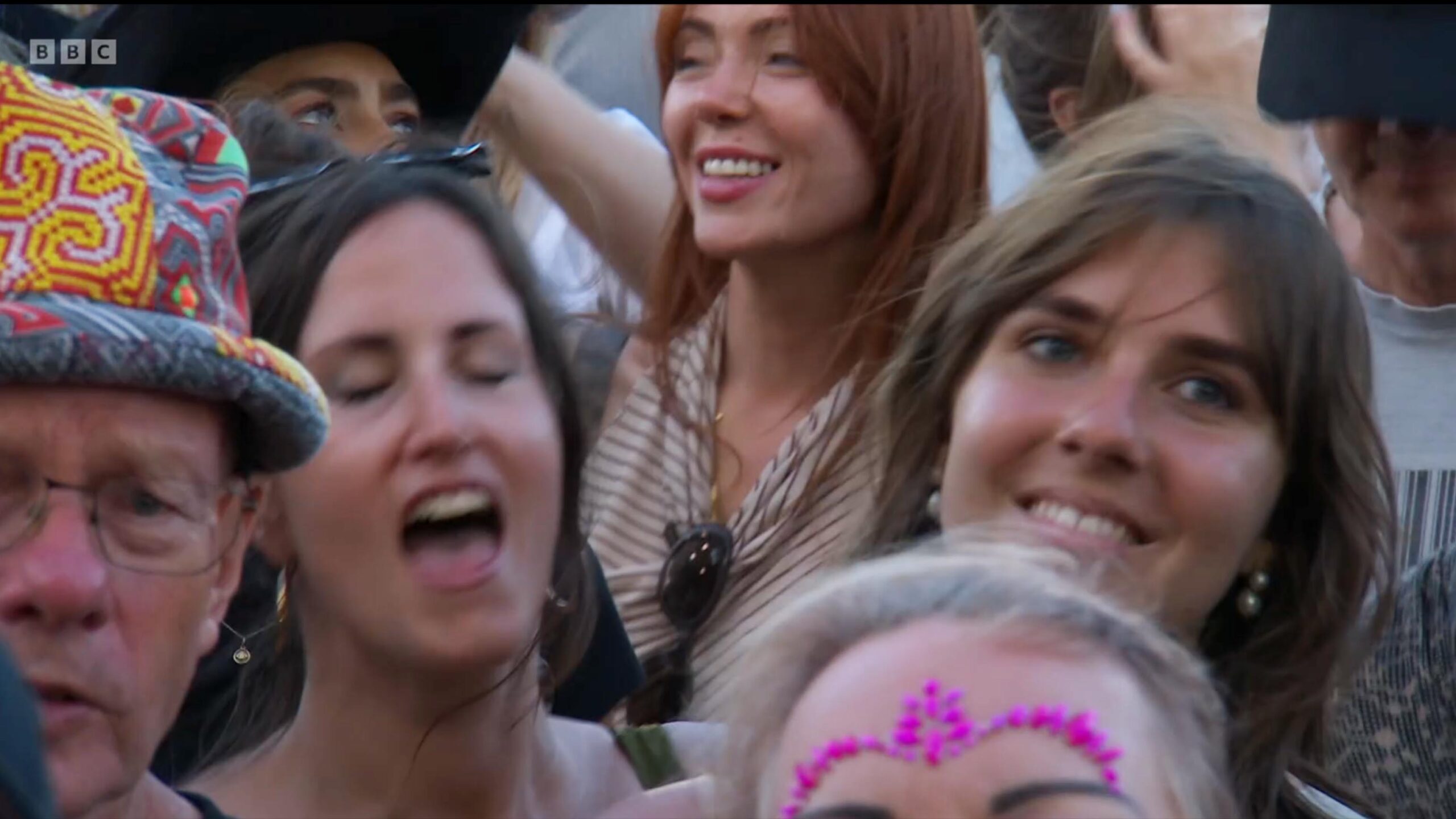 Me at Glastonbury Listening to Alanis Morissette